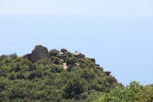 玉野市・王子が岳の海を望む静かな風景